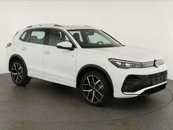 Pure white Neu 2025 VW Tiguan R-line SUV | 52.595 € (Fairer Preis)