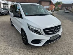 Bergkristallweiß metallic Gebraucht 2018 Mercedes V250 AMG line Van / Kleinbus | 41.990 € (Guter Preis)