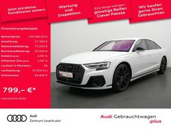 Gletscherweiß metallic Gebraucht 2024 Audi S8 Ambiente Limousine | 100.980 € (Superpreis)