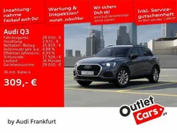 Nanograu metallic Gebraucht 2022 Audi Q3 Ambiente SUV | 28.650 € (Superpreis)