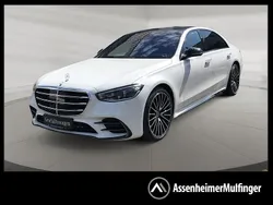 Weiss manufaktur lack manufaktur opalithweiss bright Gebraucht 2025 Mercedes S450 Limousine | 138.980 €