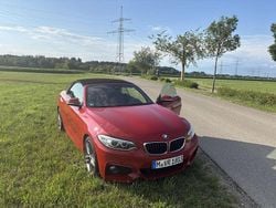 Rot Gebraucht 2017 BMW 220 M Sport Cabrio | 19.900 € (Fairer Preis)