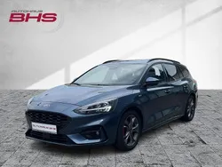 Chromablau (blau) Gebraucht 2022 Ford Focus ST-Line X Kombi | 14.890 € (Fairer Preis)