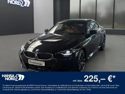 Schwarz / saphirschwarz (metallic) Gebraucht 2024 BMW 218 M Sport Coupé | 34.990 € (Fairer Preis)