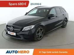 Schwarz Gebraucht 2019 Mercedes C300 AMG line Limousine | 28.760 € (Guter Preis)
