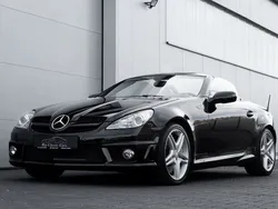 Schwarz Gebraucht 2009 Mercedes SLK55 AMG AMG Cabrio | 35.490 € (Fairer Preis)