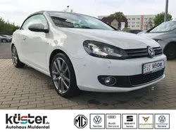 Weiß Gebraucht 2014 VW Golf Cabriolet Sportline Cabrio | 16.970 € (Teuer)