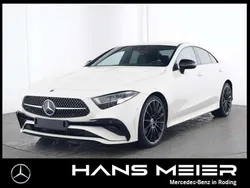 Manufaktur diamantweiß bright Gebraucht 2023 Mercedes CLS220 AMG Coupé | 49.790 € (Fairer Preis)