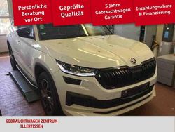 Moonweiss metallic Gebraucht 2022 Skoda Kodiaq SportLine SUV | 31.999 € (Etwas zu teuer)