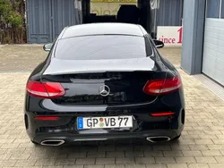 Schwarz Gebraucht 2016 Mercedes C180 AMG line Coupé | 17.500 € (Fairer Preis)