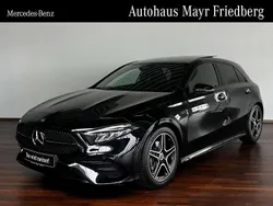 Lack kosmosschwarz Gebraucht 2024 Mercedes A200 AMG line Limousine | 35.887 € (Etwas zu teuer)