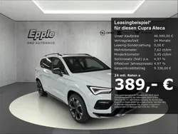 Weiß Neu 2024 Cupra Ateca VZ SUV | 47.990 € (Fairer Preis)