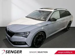 Weiss Gebraucht 2021 Skoda Superb SportLine Limousine | 35.880 € (Etwas zu teuer)