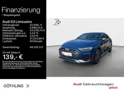 Ascariblau metallic Gebraucht 2024 Audi S3 Ambiente Limousine | 42.999 € (Superpreis)