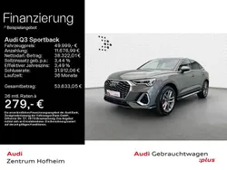 Grau Gebraucht 2024 Audi Q3 Sportback S-Line SUV | 49.999 € (Etwas zu teuer)