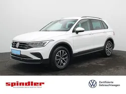 Pure white Gebraucht 2023 VW Tiguan Life SUV | 31.990 € (Fairer Preis)