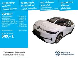 Gletscherweiß metallic/schwarz Gebraucht 2025 VW ID.7 Pro Limousine | 52.980 €