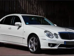 Weiß Gebraucht 2007 Mercedes E550 Avantgarde Limousine | 28.999 €