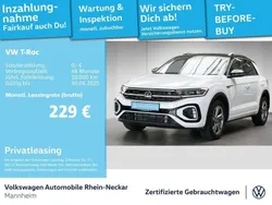 Pure white Gebraucht 2024 VW T-Roc R-line SUV | 29.799 € (Fairer Preis)