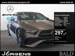 Grau metalliclack mountaingrau Gebraucht 2024 Mercedes A180 AMG Limousine | 32.680 € (Fairer Preis)