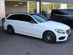 Polarweiss Gebraucht 2017 Mercedes C250 AMG line Plus Kombi | 27.950 € (Teuer)