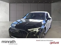 Mythosschwarz metallic Gebraucht 2023 Audi A3 Sportback e-tron S-Line Limousine | 28.240 € (Guter Preis)