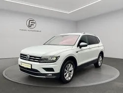 Pure white Gebraucht 2019 VW Tiguan Allspace Highline SUV | 22.850 € (Guter Preis)
