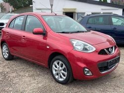 Rot Gebraucht 2016 Nissan Micra Acenta Kleinwagen | 11.499 € (Teuer)