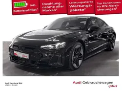 0e mythosschwarz metallic Gebraucht 2022 Audi e-tron GT quattro Limousine | 69.910 € (Superpreis)
