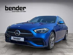 Spektralblau metalliclack Gebraucht 2023 Mercedes C220 AMG line Kombi | 41.900 € (Fairer Preis)