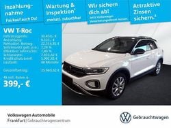 Pure white/schwarz Gebraucht 2025 VW T-Roc Goal SUV | 30.450 € (Superpreis)