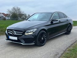 Schwarz Gebraucht 2014 Mercedes C180 AMG line Limousine | 15.900 € (Etwas zu teuer)
