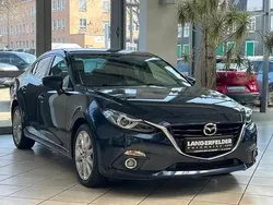 Mitternachtsblau metallic Gebraucht 2015 Mazda 3 Sports-Line Limousine | 12.500 € (Teuer)