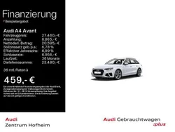 Gletscherweiß metallic Gebraucht 2021 Audi A4 S-Line Kombi | 28.470 € (Fairer Preis)
