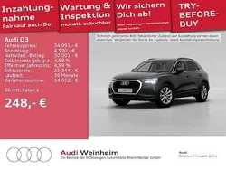 Mythosschwarz metallic Gebraucht 2024 Audi Q3 Basis SUV | 34.991 € (Superpreis)