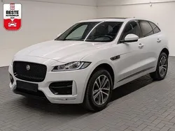 Weiß (yulong white) Gebraucht 2019 Jaguar F-Pace R-Sport SUV | 35.480 € (Fairer Preis)