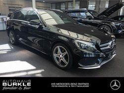 Schwarz Gebraucht 2017 Mercedes C220 AMG Limousine | 25.950 € (Teuer)