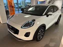 Weiss Gebraucht 2024 Ford Puma Titanium SUV | 25.990 € (Fairer Preis)