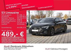 Mythosschwarz metallic Gebraucht 2024 Audi S3 Sport Limousine | 41.366 € (Fairer Preis)