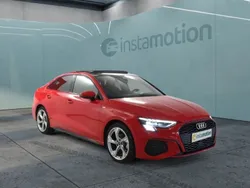 Rot Gebraucht 2024 Audi A3 S-Line Limousine | 35.230 € (Teuer)