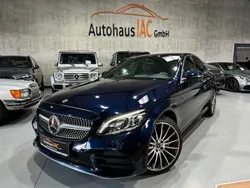 Blau Gebraucht 2019 Mercedes C220 AMG Limousine | 26.800 € (Fairer Preis)