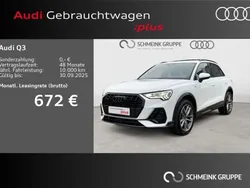 Gletscherweiß metallic (metallic) Gebraucht 2024 Audi Q3 Ambiente SUV | 54.980 €