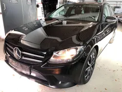 Schwarz/baltic black Gebraucht 2021 Mercedes C200 Avantgarde Kombi | 19.517 € (Fairer Preis)