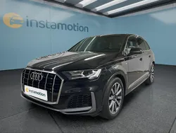 Schwarz Gebraucht 2021 Audi Q7 S-Line SUV | 51.849 € (Fairer Preis)