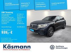 Blau Gebraucht 2018 VW Touareg R-line SUV | 47.530 € (Teuer)
