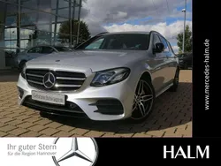 Iridiumsilber Gebraucht 2019 Mercedes E220 AMG line Kombi | 28.750 € (Fairer Preis)