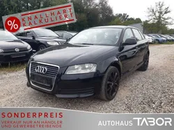 Brillantschwarz Gebraucht 2009 Audi A3 Sportback Attraction Limousine | 3.785 € (Superpreis)