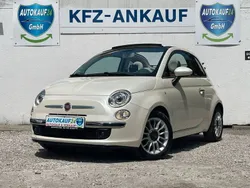 Bianco gioioso/perla/nuvola Gebraucht 2012 Fiat 500 Lounge Cabrio | 7.690 € (Superpreis)