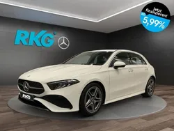 Weiß Gebraucht 2024 Mercedes A200 AMG Limousine | 32.670 € (Fairer Preis)