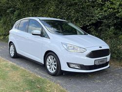 Weiß Gebraucht 2016 Ford C-MAX Titanium Van / Kleinbus | 8.150 € (Teuer)